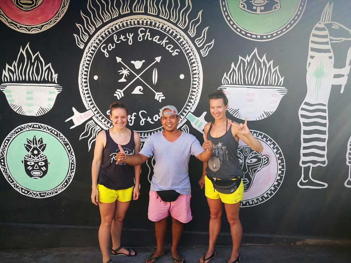 Salty Shakas Bamboo Stay Canggu Eksteriør bilde
